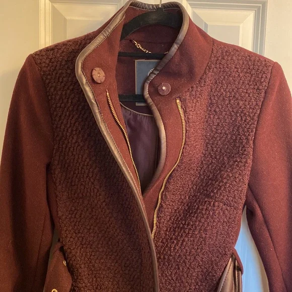 Vince Camuto Belted Wool Trenchcoat - Picture 6 of 15